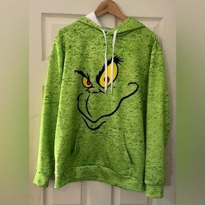 Dr. Seuss Lime Green Grinch Hoodie